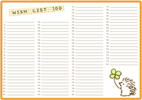 書くと、叶う！ウィッシュ・リストを作ってみよう！