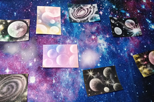 パステル宇宙アートクリエイター養成講座